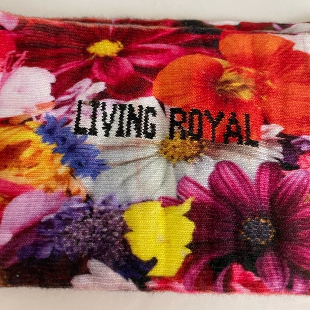 LIVING ROYAL SOCKS FLORAL‎